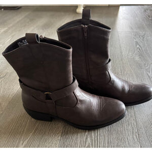 Women's Unbranded Brown Ankle Boots & Booties Size 10